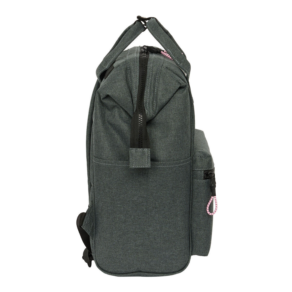 Kappa Laptop-Rucksack Silber Rosa Grau 27 x 40 x 19 cm