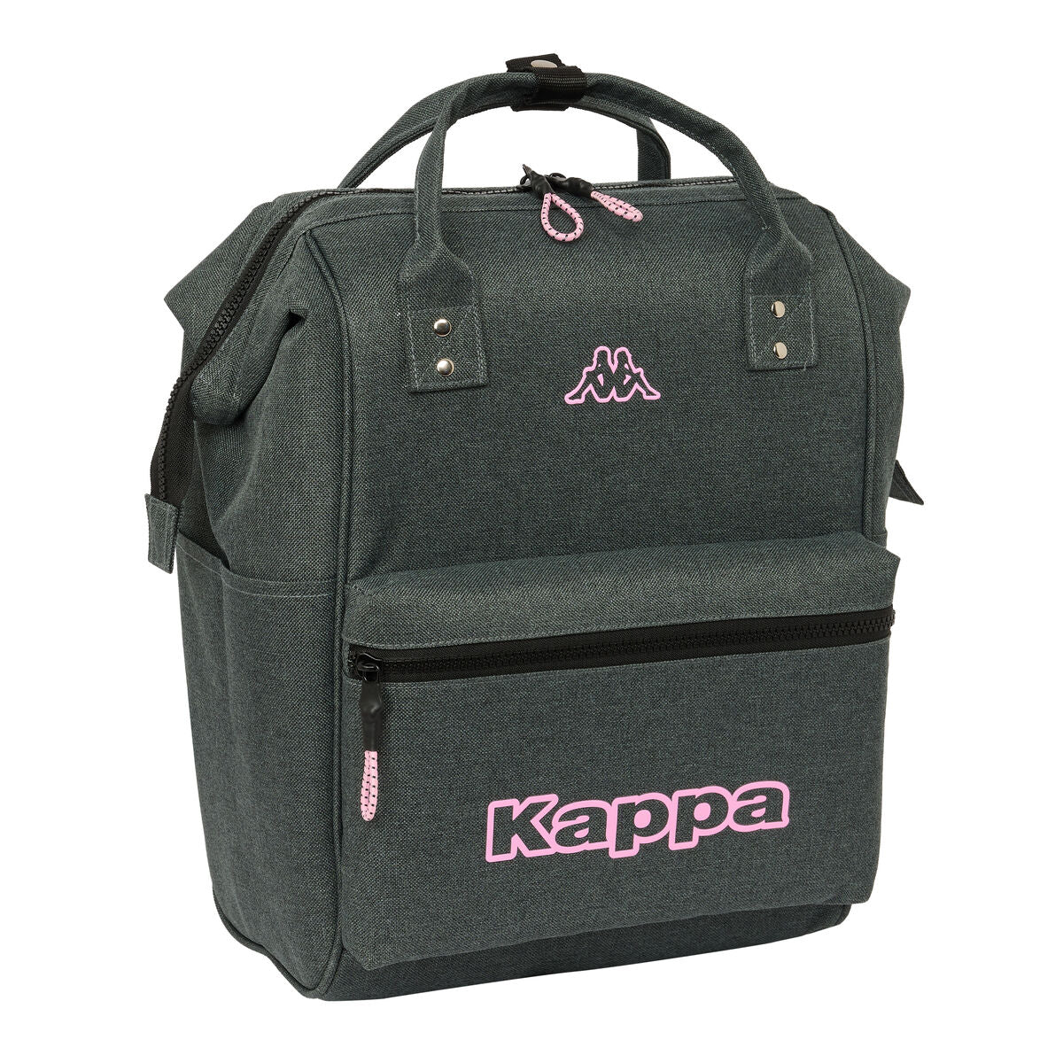 Laptop-Rucksack Kappa Silberfarben Rosa Grau 27 x 40 x 19 cm – Produktbild 1