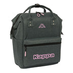 Kappa Laptop-Rucksack Silber Rosa Grau 27 x 40 x 19 cm
