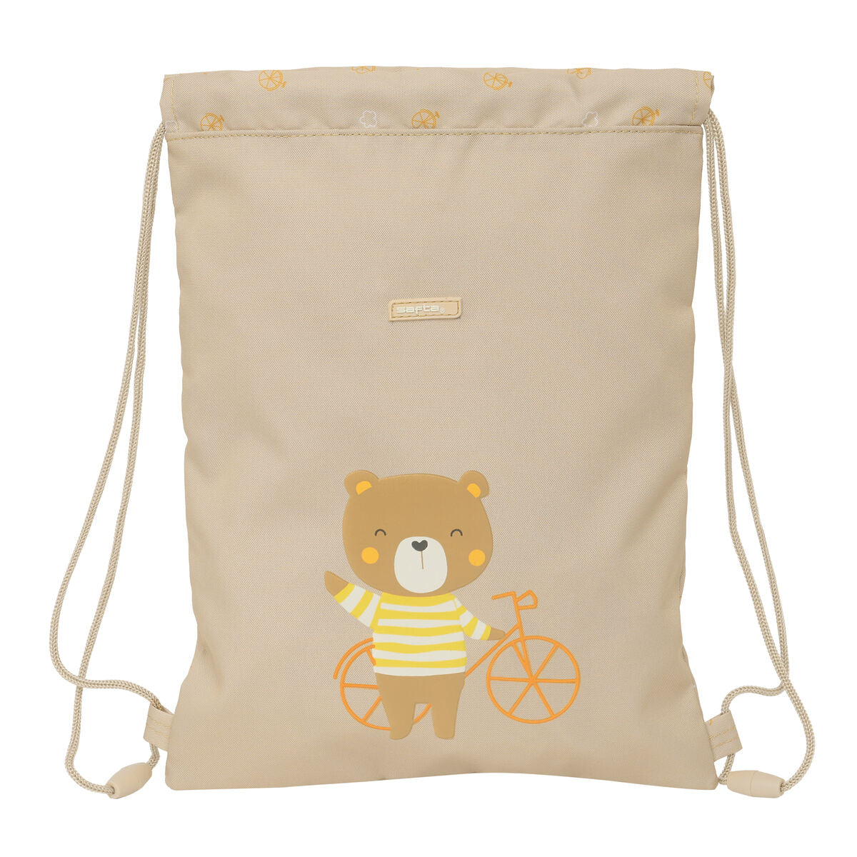 Turnbeutel Safta Osito Beige 26 x 34 x 1 cm – Produktbild 1
