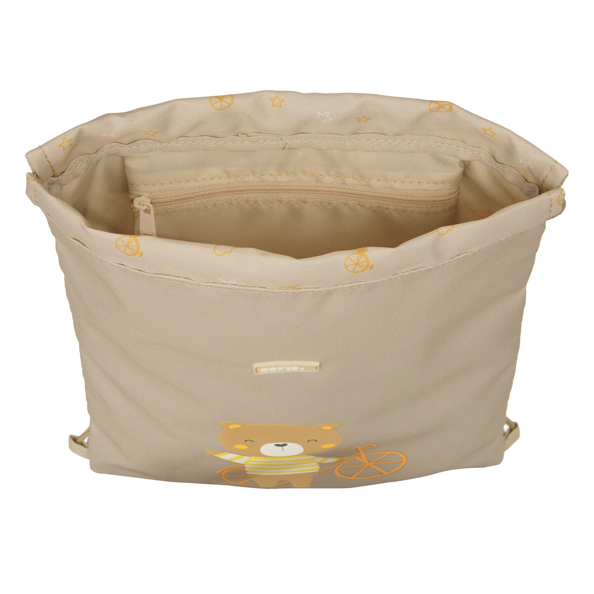 Safta Rucksack mit Kordeln Osito Beige