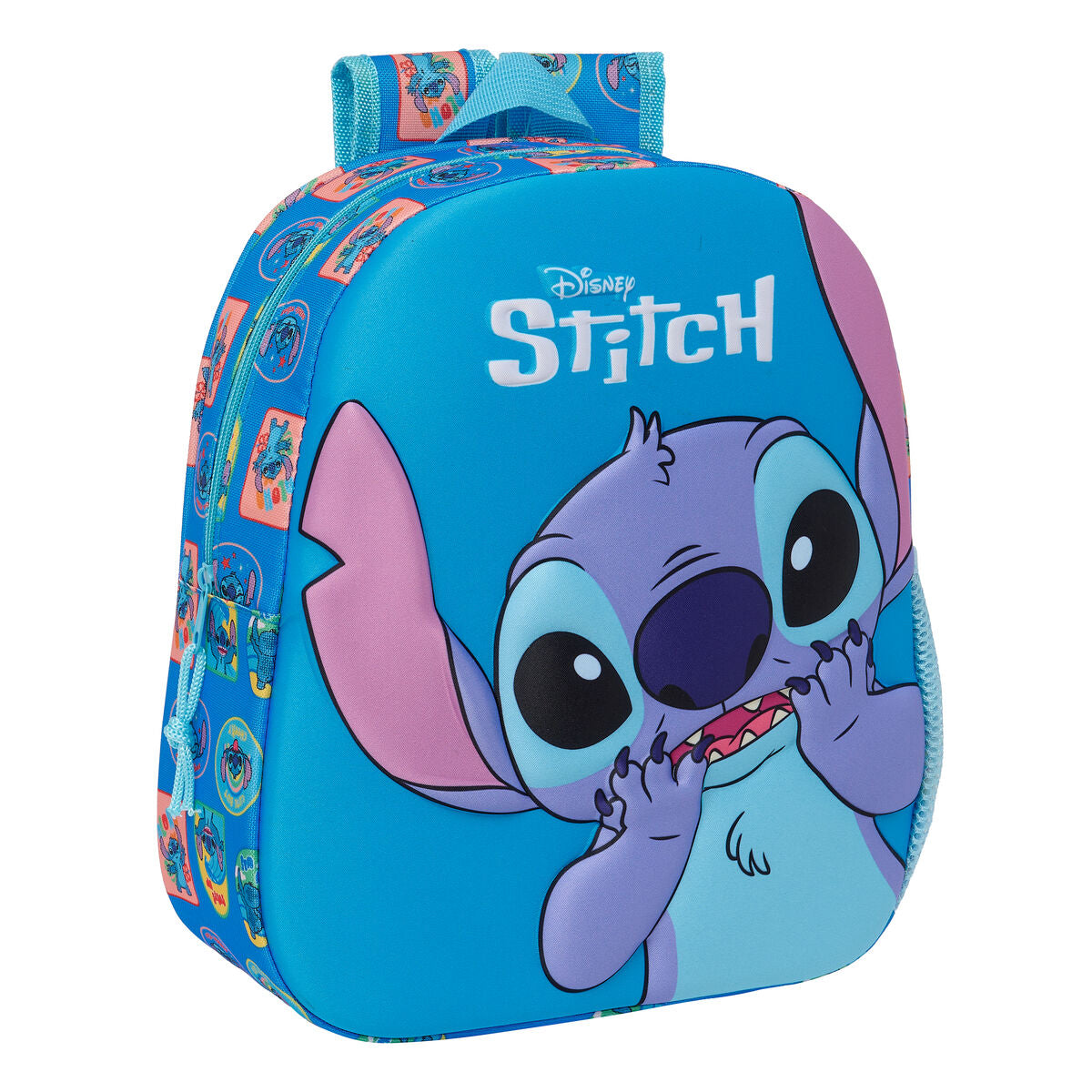 School Bag Stitch Blau 27 x 33 x 10 cm – Produktbild 1