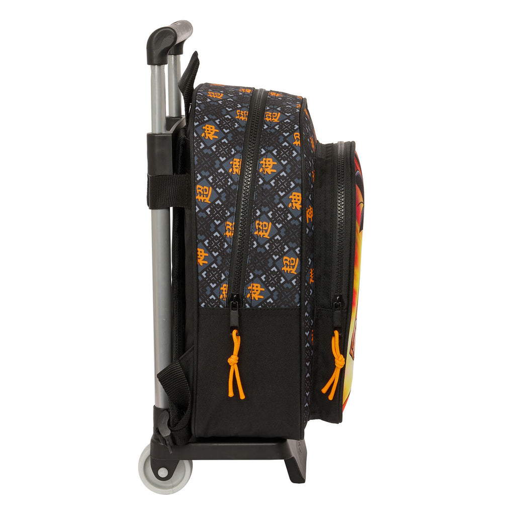 Schulrucksack mit Rollen Dragon Ball Schwarz 27 x 33 x 10 cm