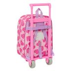 Schulrucksack mit Rollen Barbie Love Rosa 22 x 27 x 10 cm