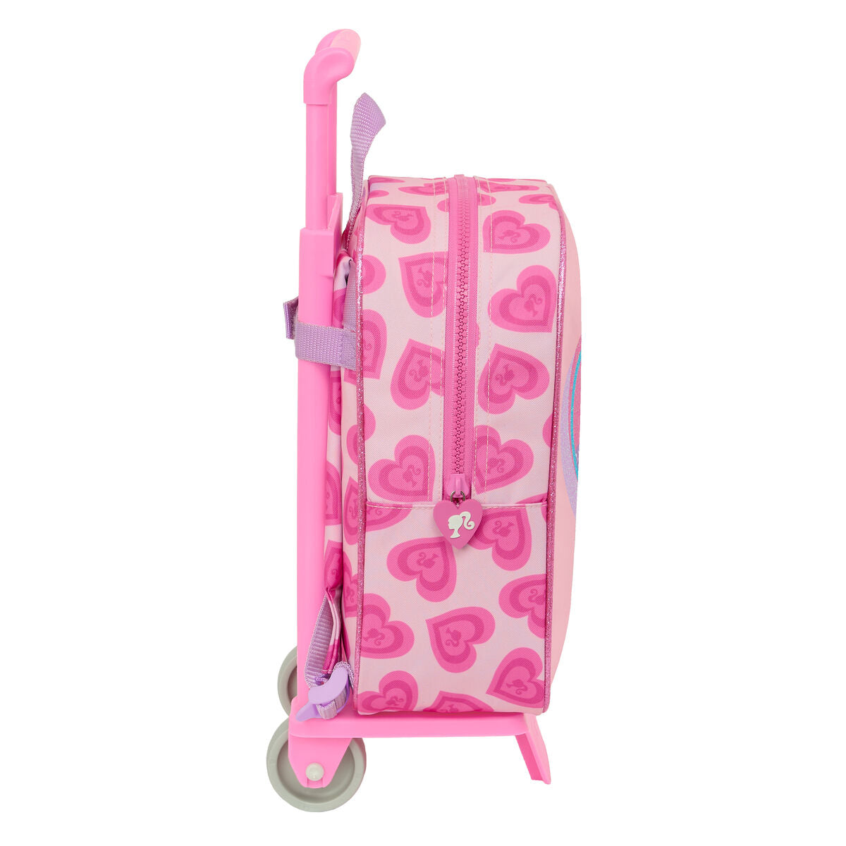 Schulrucksack mit Rollen Barbie Love Rosa 22 x 27 x 10 cm