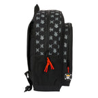 Schultasche One Piece Schwarz 32 x 38 x 12 cm