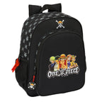 Schultasche One Piece Schwarz 32 x 38 x 12 cm