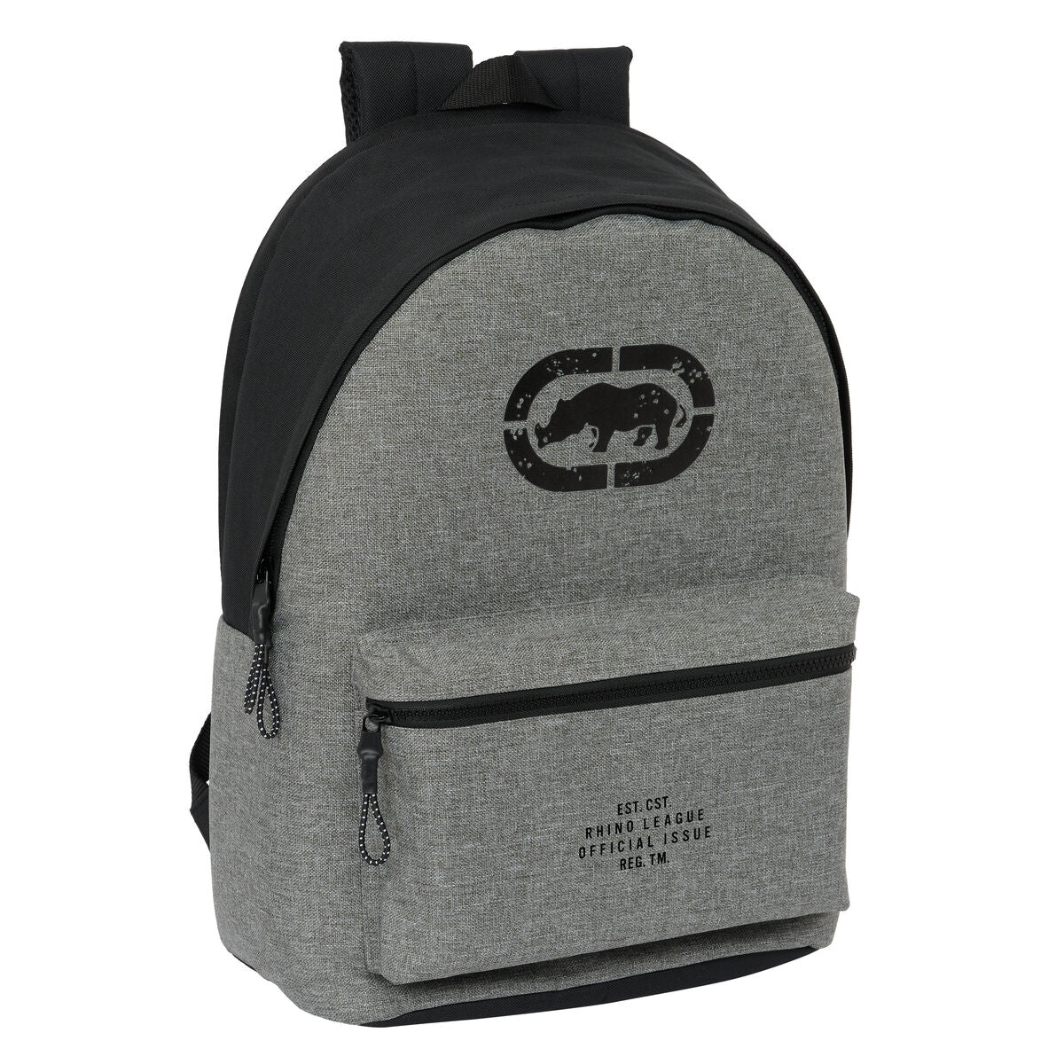Laptop-Rucksack Eckō Unltd. Rhino Schwarz Grau – Produktbild 1