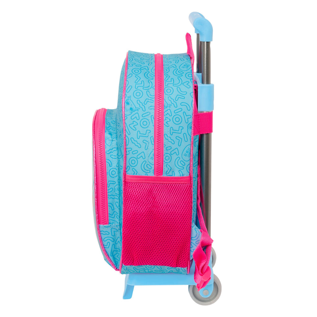 Schulrucksack mit Rollen LOL Surprise! Divas Blau 28 x 34 x 10 cm
