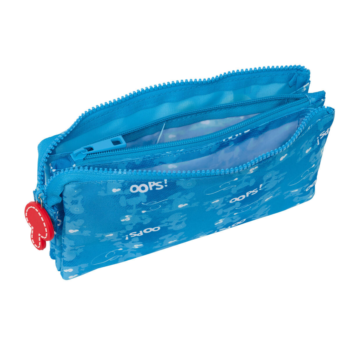 Doppelt Carry-all Los Pitufos Blau 22 x 12 x 3 cm