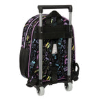Schulrucksack mit Rollen Monster High Schwarz 28 x 34 x 10 cm