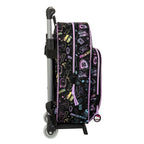 Schulrucksack mit Rollen Monster High Schwarz 28 x 34 x 10 cm