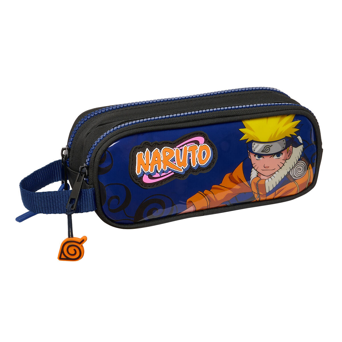 Double Carry-all Naruto Ninja Blau Schwarz 21 x 8 x 6 cm – Produktbild 1