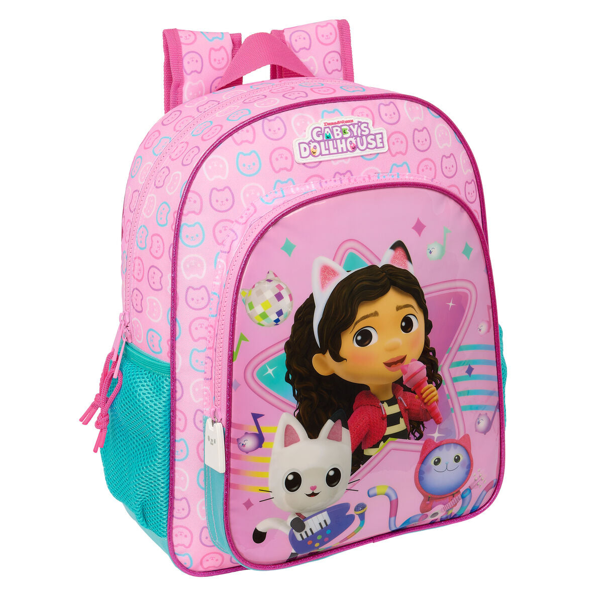 Schultasche Gabby's Dollhouse Party Rosa 26 x 34 x 11 cm