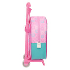 Schulrucksack mit Rollen Gabby's Dollhouse Party Rosa 22 x 27 x 10 cm