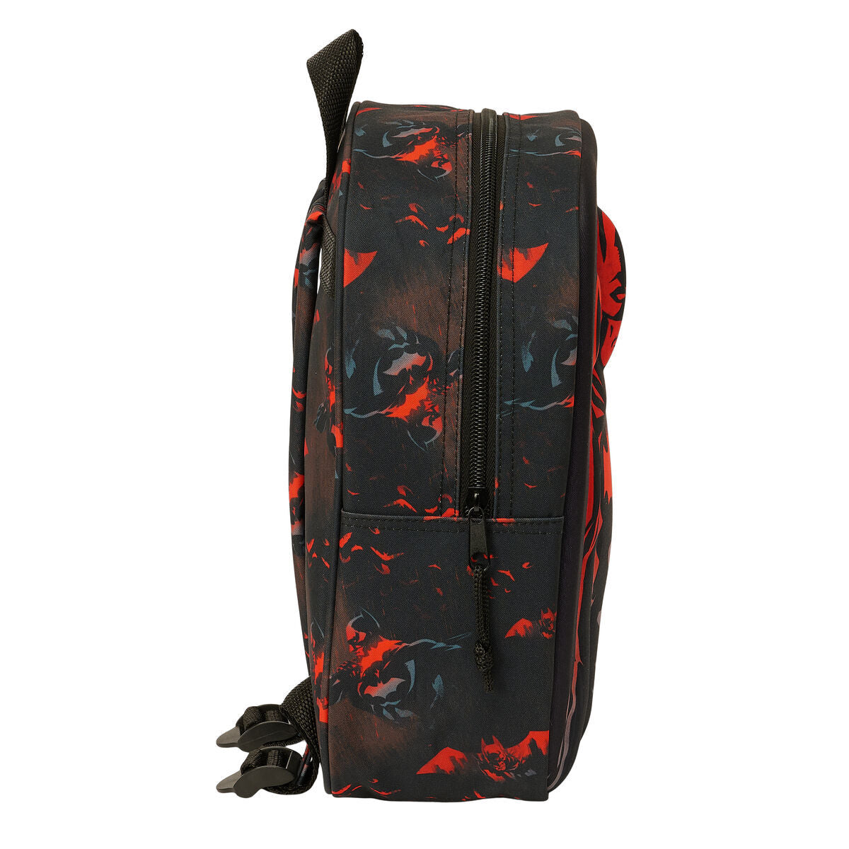 Batman Schultasche Schwarz 3D