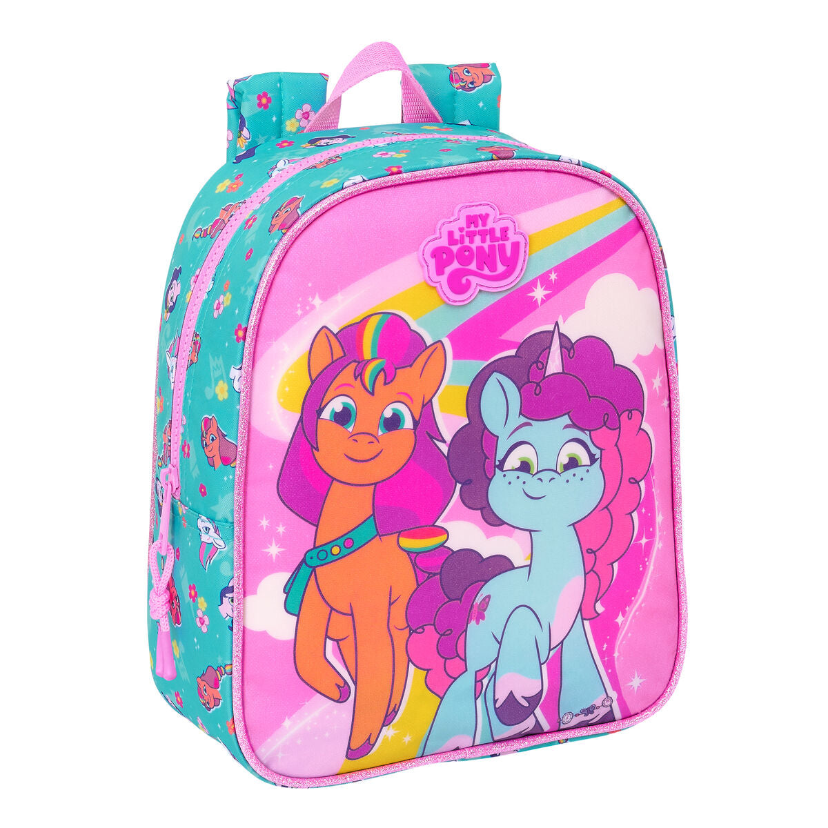 Schultasche My Little Pony Magic Rosa Türkis 22 x 27 x 10 cm