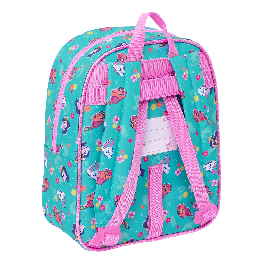 Schultasche My Little Pony Magic Rosa Türkis 22 x 27 x 10 cm