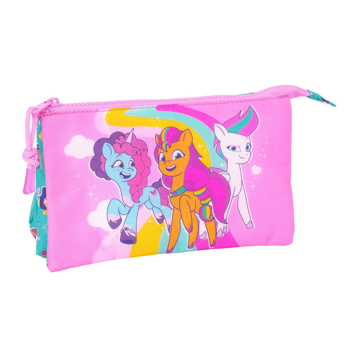 My Little Pony Dreifach-Federmäppchen Magic Rosa Türkis