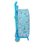 Schulrucksack mit Rollen Bluey Himmelblau 22 x 27 x 10 cm