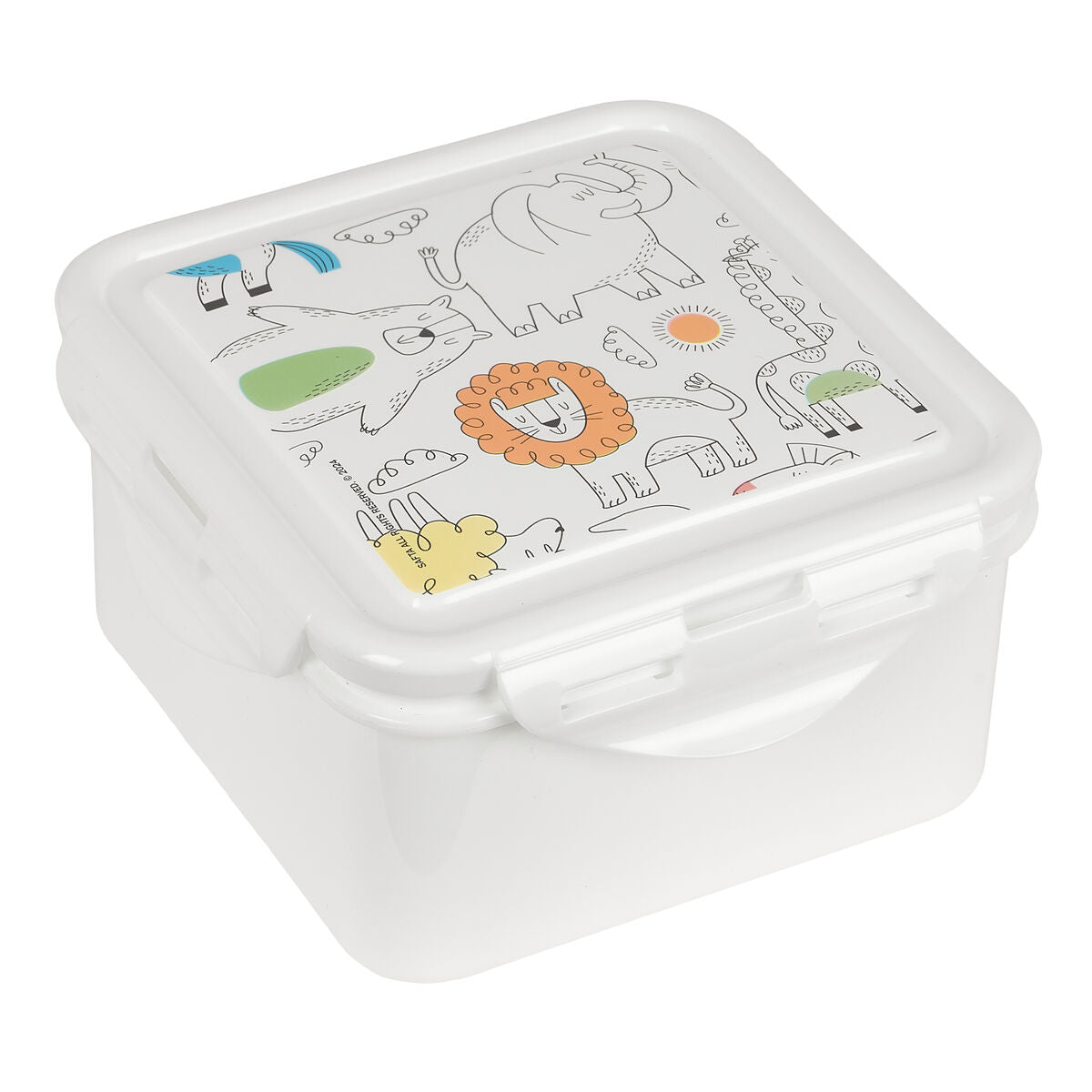 Lunch box Safta Zoo Beige 13 x 7.5 x 13 cm – Produktbild 1