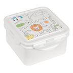 Safta Lunchbox Zoo Beige