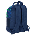 Benetton Schultasche Damero Dunkelblau
