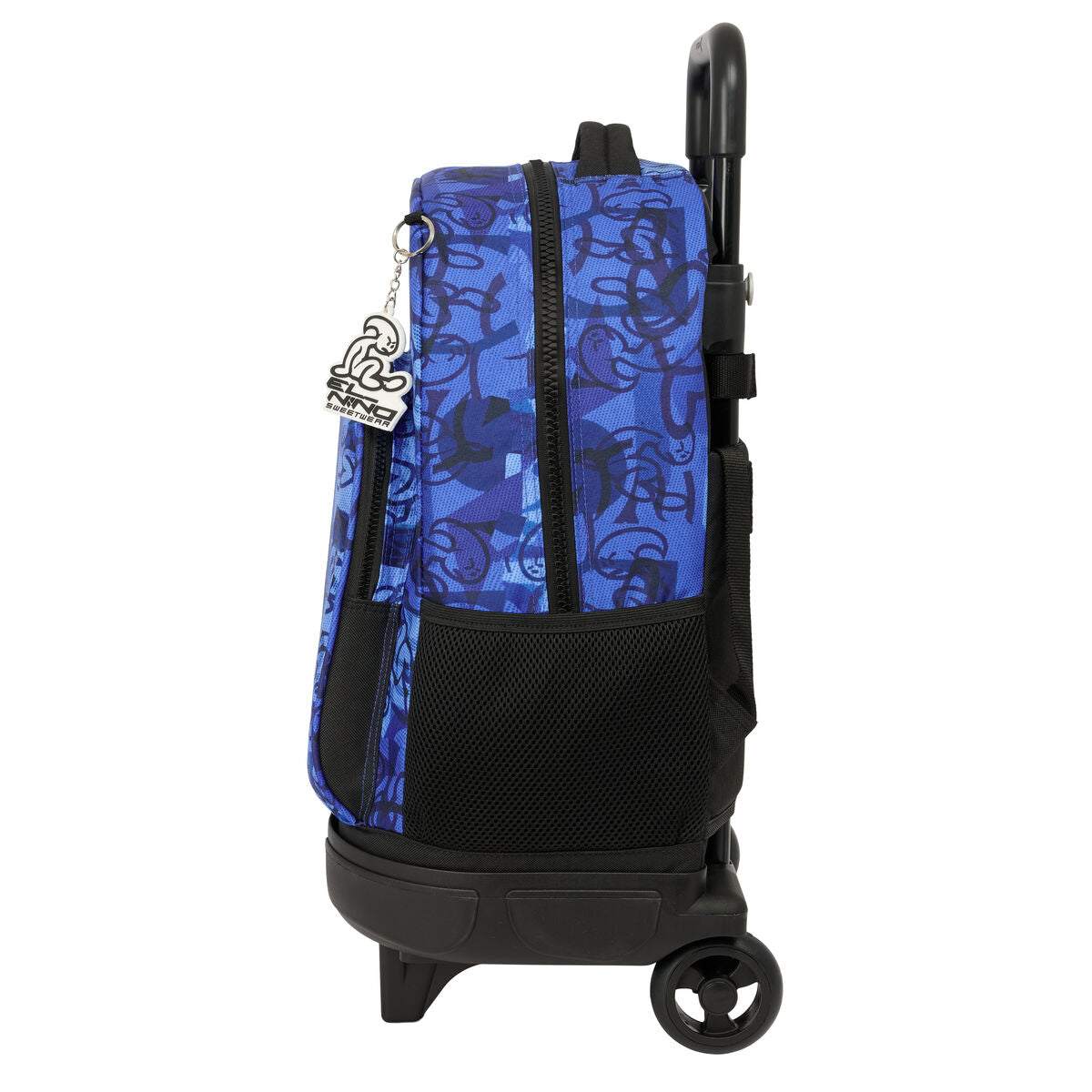 Schulrucksack mit Rollen El Niño Roller Blau Schwarz 33 x 45 x 22 cm