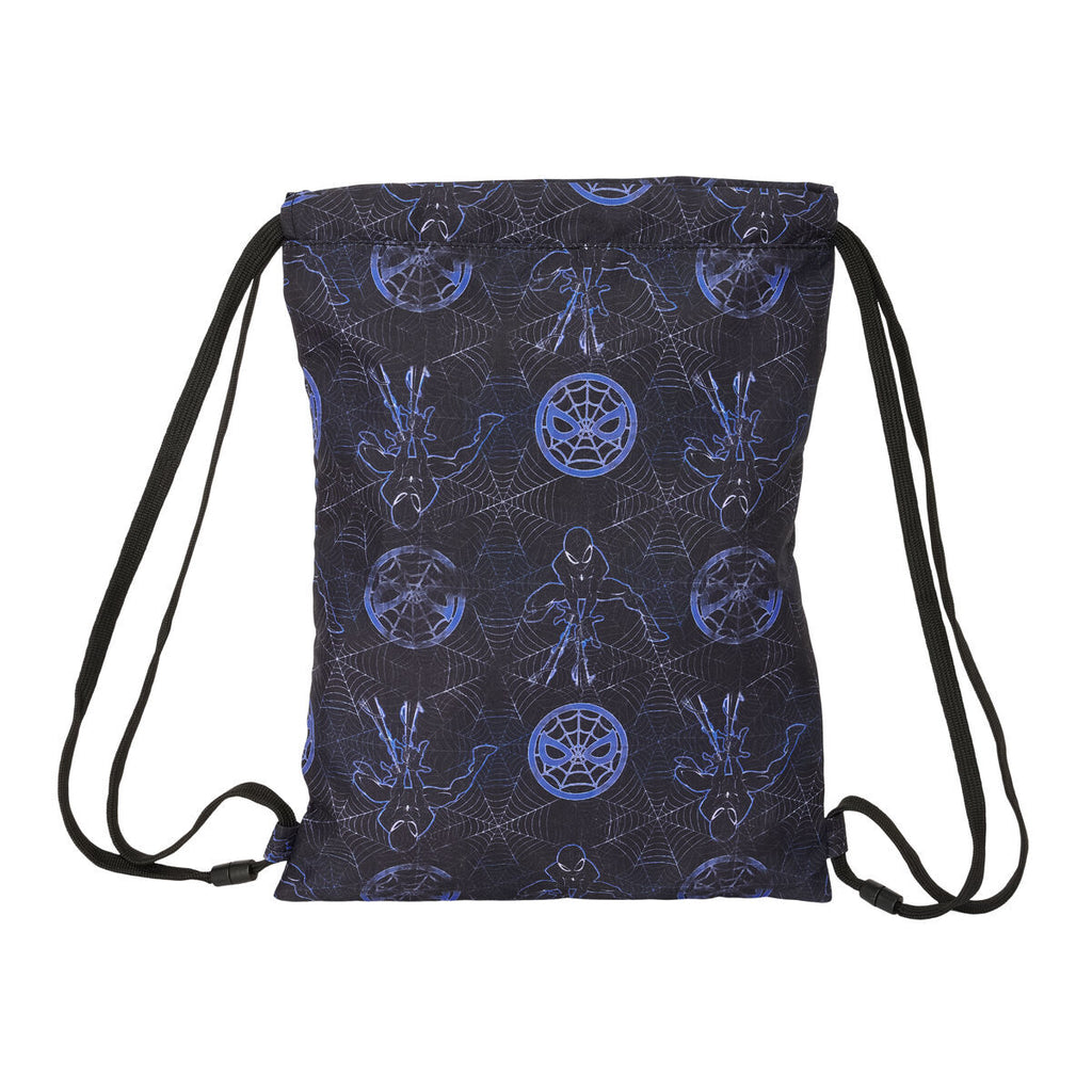 Spider-Man Rucksack mit Kordeln Attack Schwarz