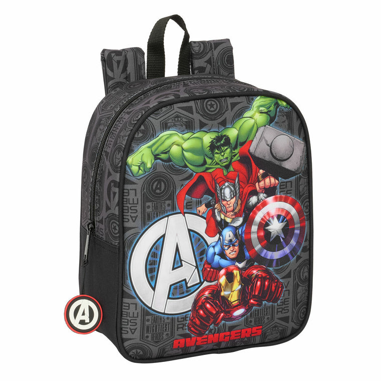 School Bag The Avengers Vendetta Schwarz 22 x 27 x 10 cm – Produktbild 1
