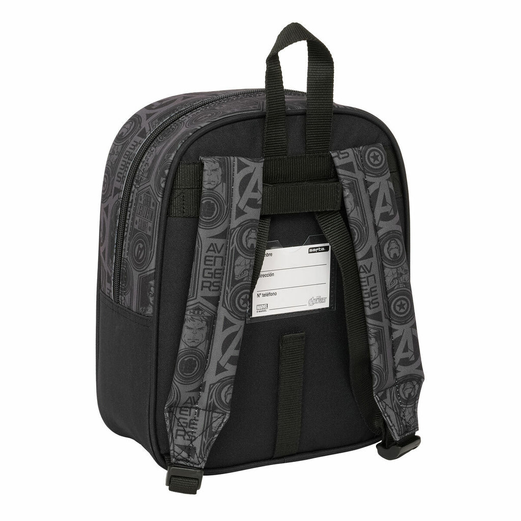 School Bag The Avengers Vendetta Schwarz 22 x 27 x 10 cm – Produktbild 3