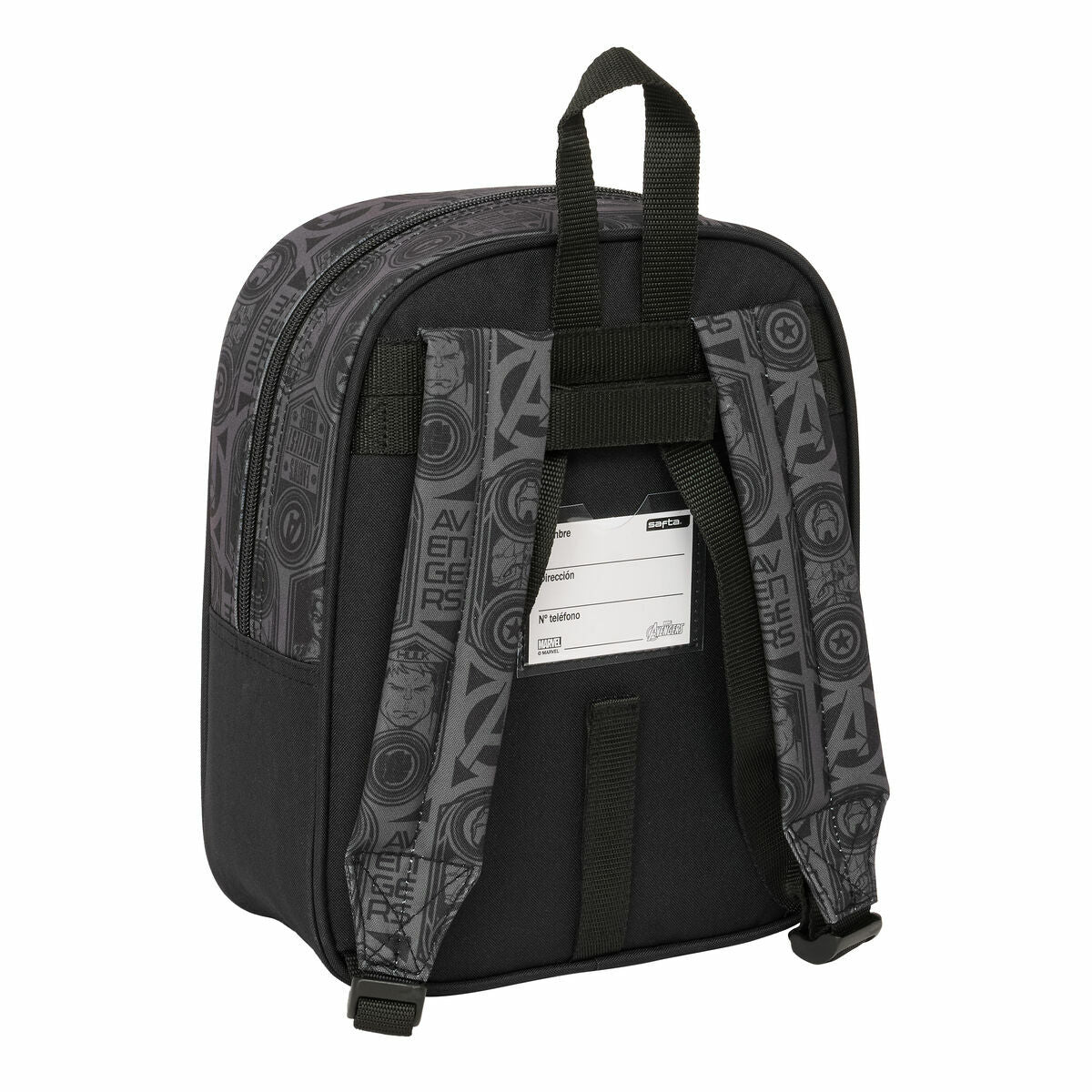 School Bag The Avengers Vendetta Schwarz 22 x 27 x 10 cm – Produktbild 3