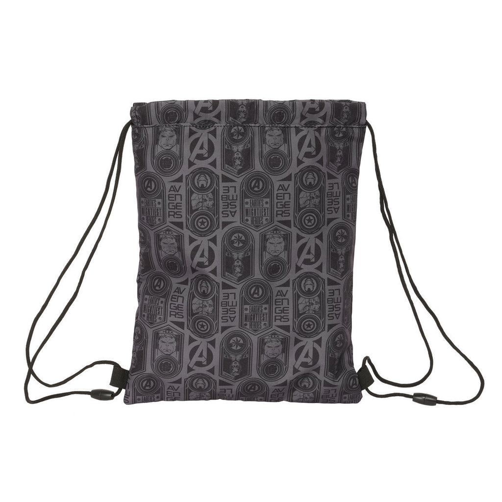 The Avengers Rucksack mit Kordeln Vendetta Schwarz