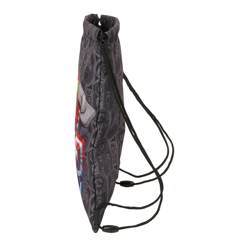 The Avengers Rucksack mit Kordeln Vendetta Schwarz