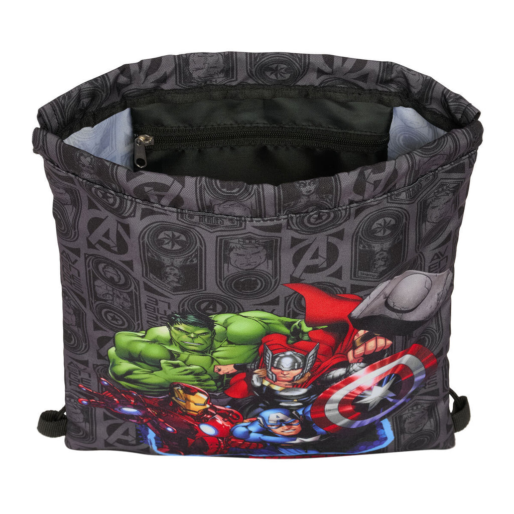 The Avengers Rucksack mit Kordeln Vendetta Schwarz