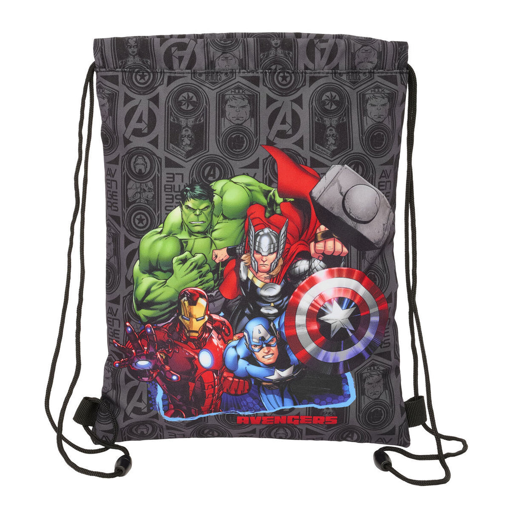 The Avengers Rucksack mit Kordeln Vendetta Schwarz