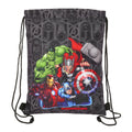 The Avengers Rucksack mit Kordeln Vendetta Schwarz