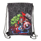The Avengers Rucksack mit Kordeln Vendetta Schwarz