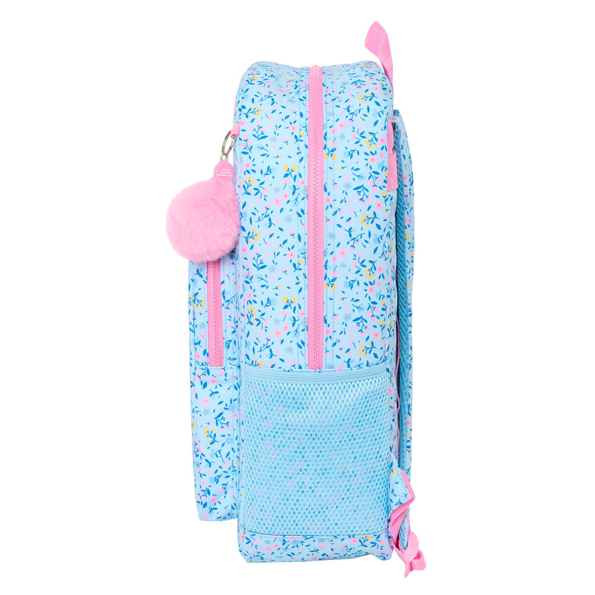 Vicky Martín Berrocal Schultasche Paraíso Blau Rosa