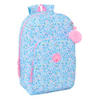 Vicky Martín Berrocal Schultasche Paraíso Blau Rosa