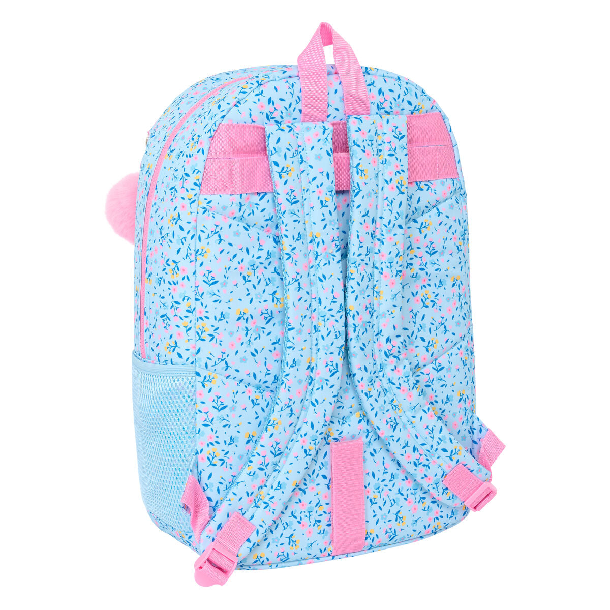 Vicky Martín Berrocal Schultasche Paraíso Blau Rosa