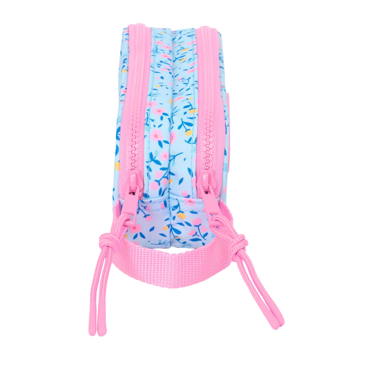 Vicky Martín Berrocal Doppel-Federmäppchen Paraíso Rosa Hellblau