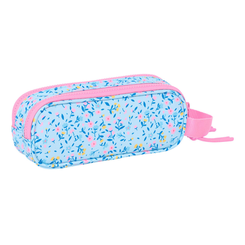 Vicky Martín Berrocal Doppel-Federmäppchen Paraíso Rosa Hellblau