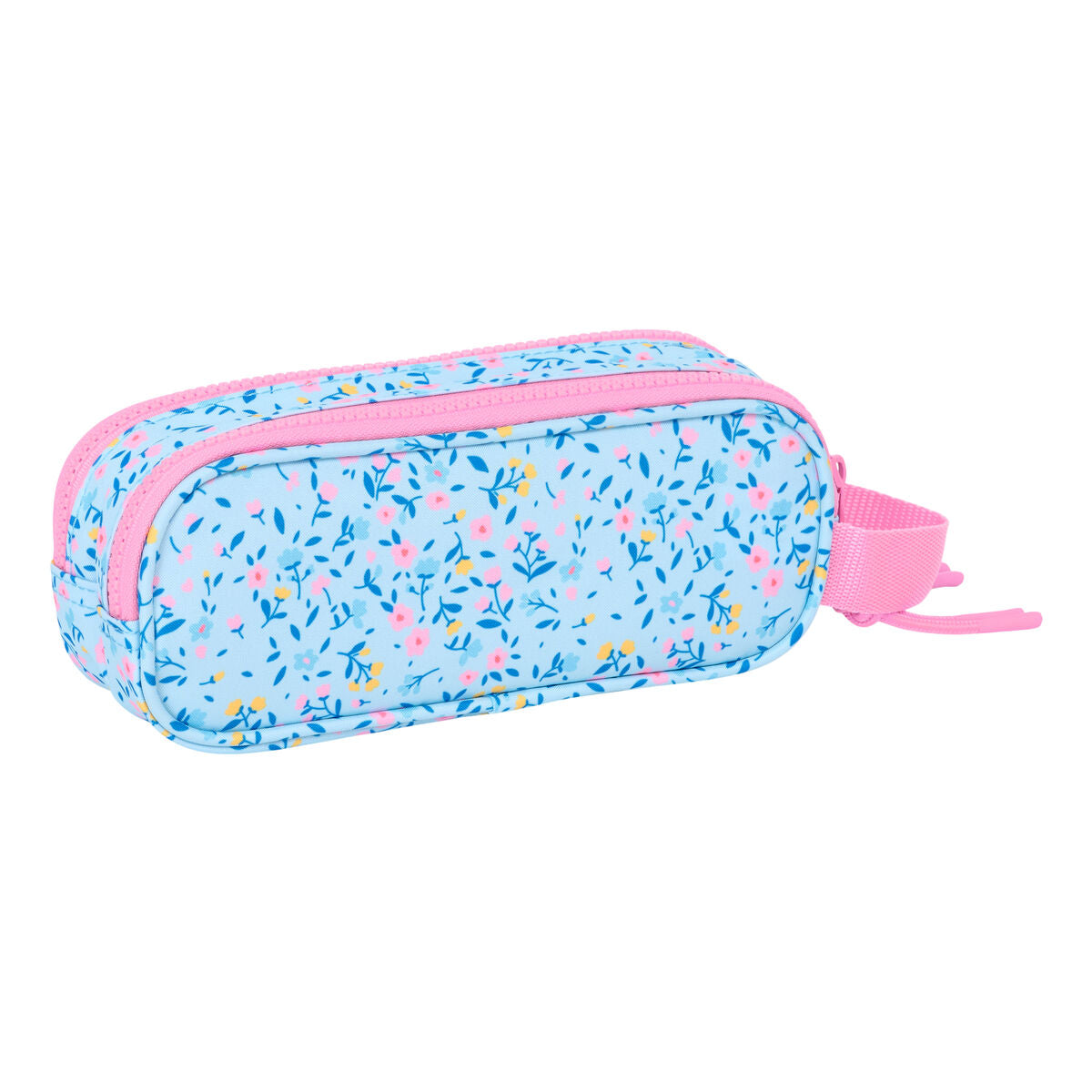Vicky Martín Berrocal Doppel-Federmäppchen Paraíso Rosa Hellblau