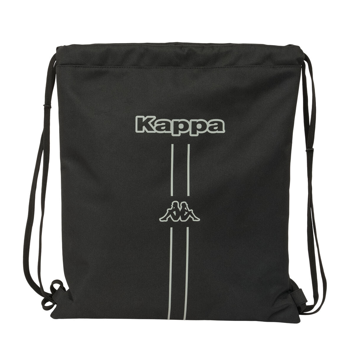 Turnbeutel Kappa Dark Schwarz 35 x 40 x 1 cm – Produktbild 1