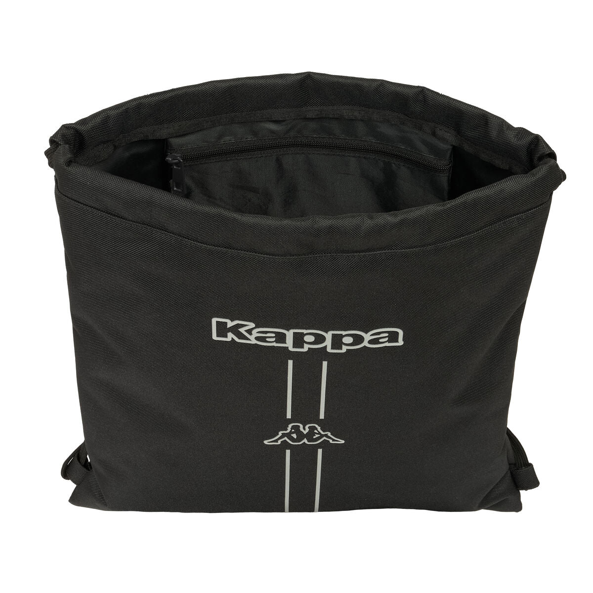 Kappa Rucksack mit Kordeln Dunkel Schwarz