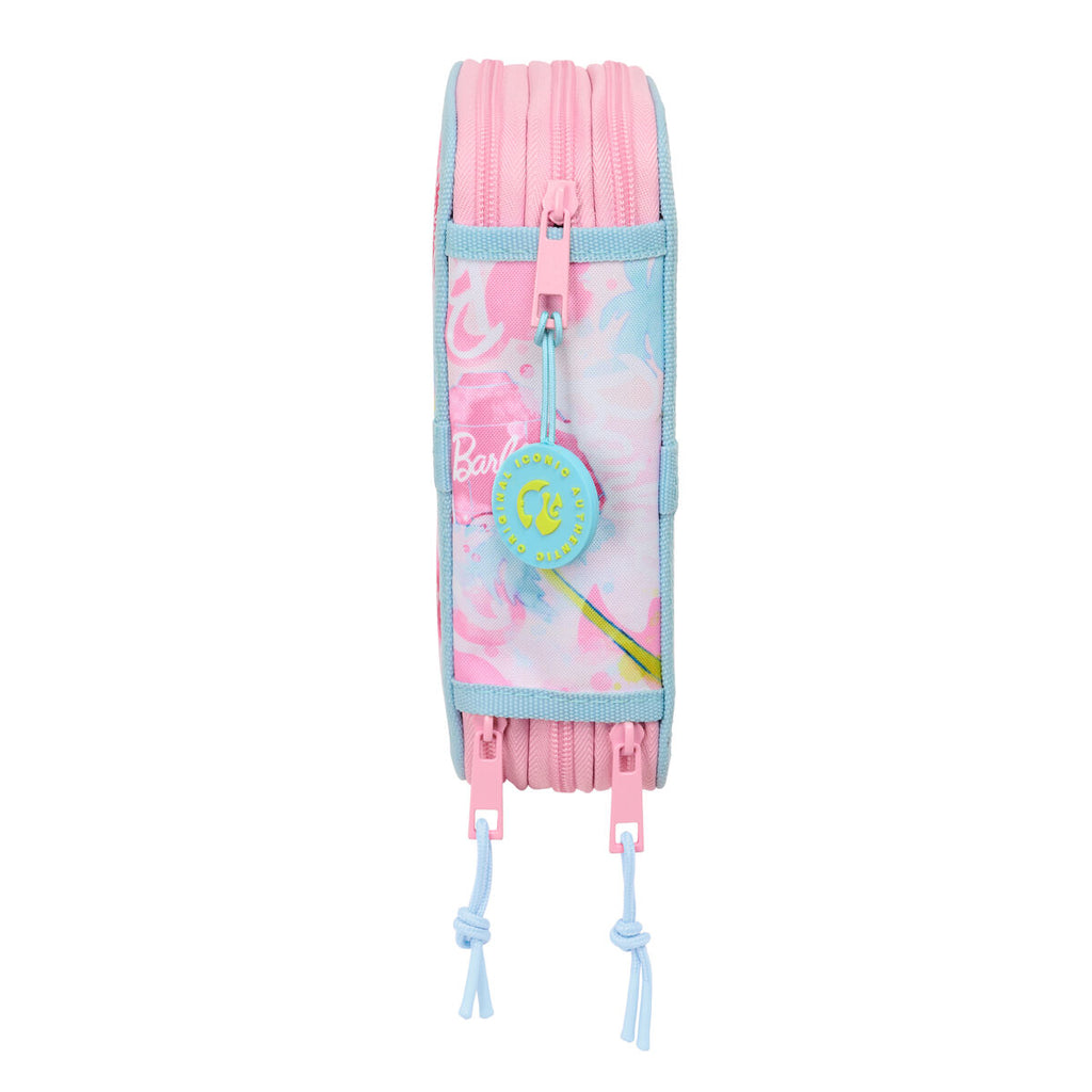 Barbie Federmäppchen mit Zubehör Painterly Rosa Sky Blau