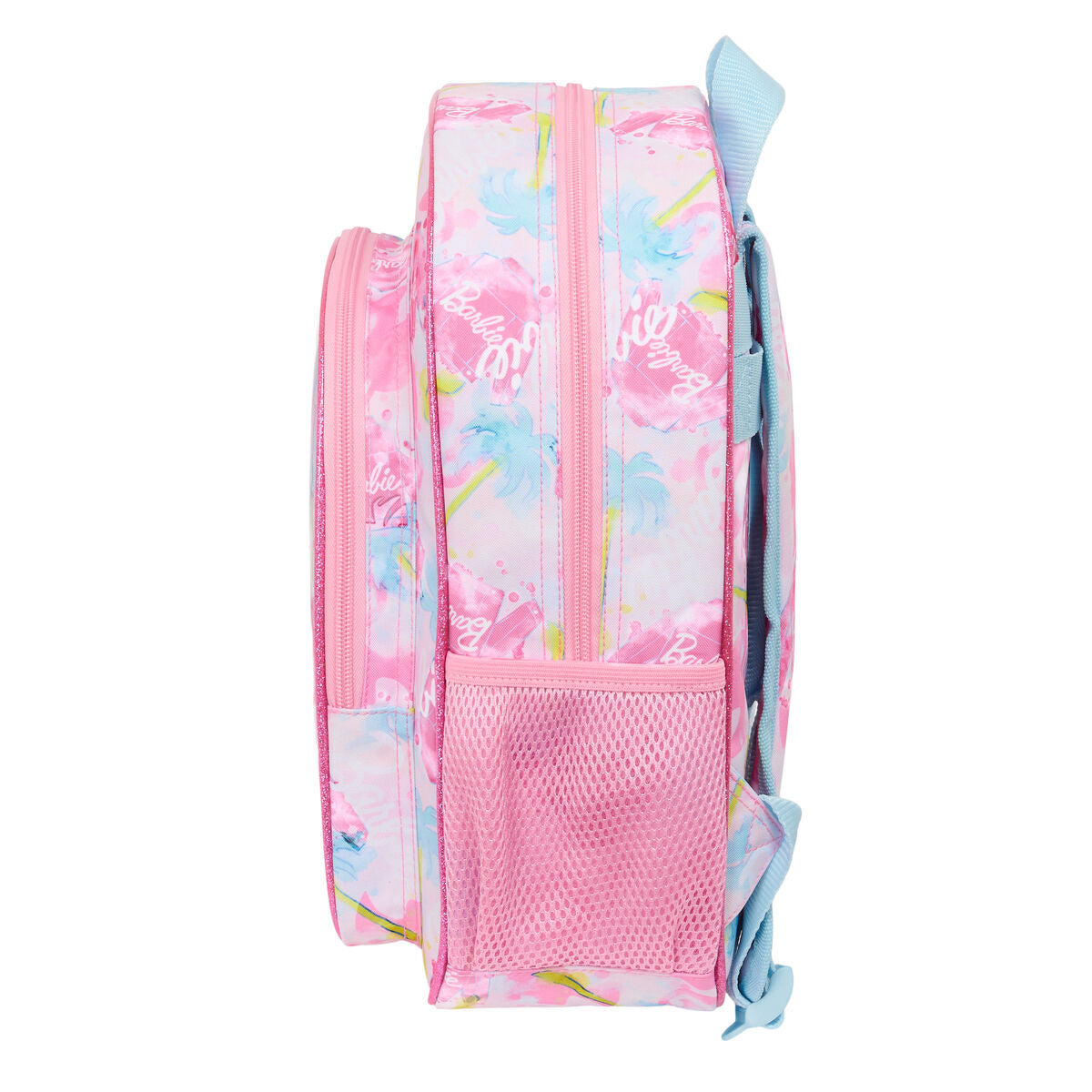 Barbie Schultasche Painterly Rosa Sky Blau – Polyester 300D