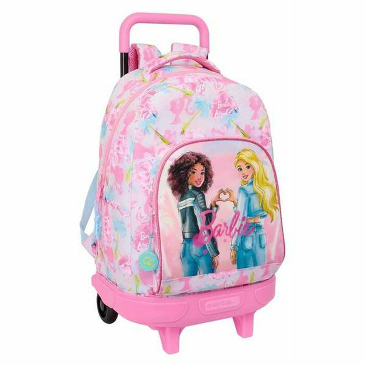 Schultasche Barbie Painterly Rosa Himmelblau 33 x 45 x 22 cm