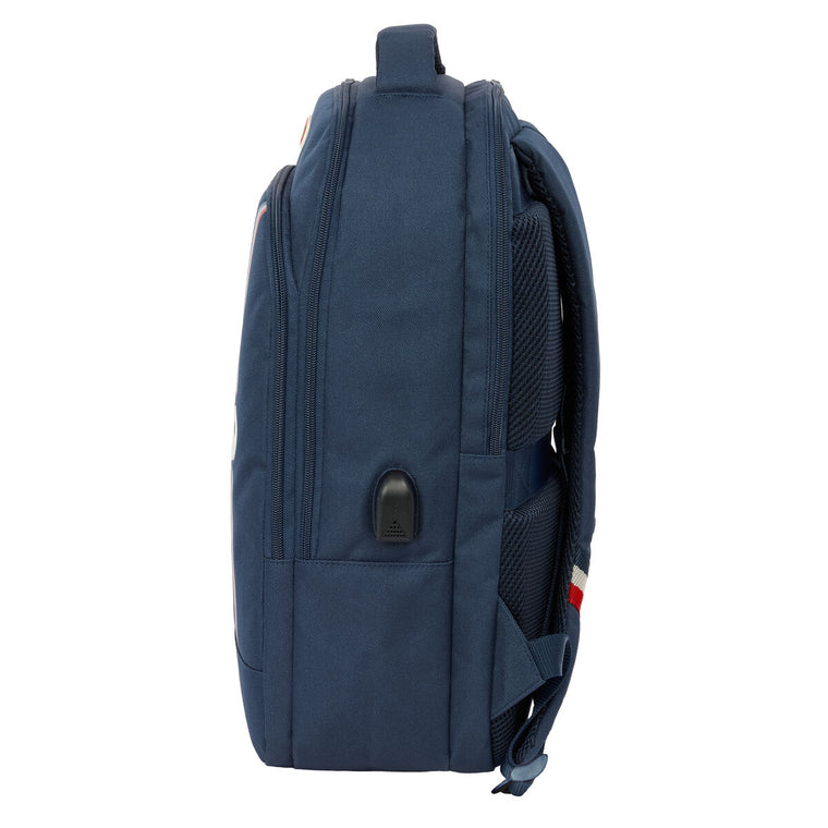 Laptop- und Tablet-Rucksack mit USB-Anschluss El Ganso Eclipse Navy Blau – Produktbild 2